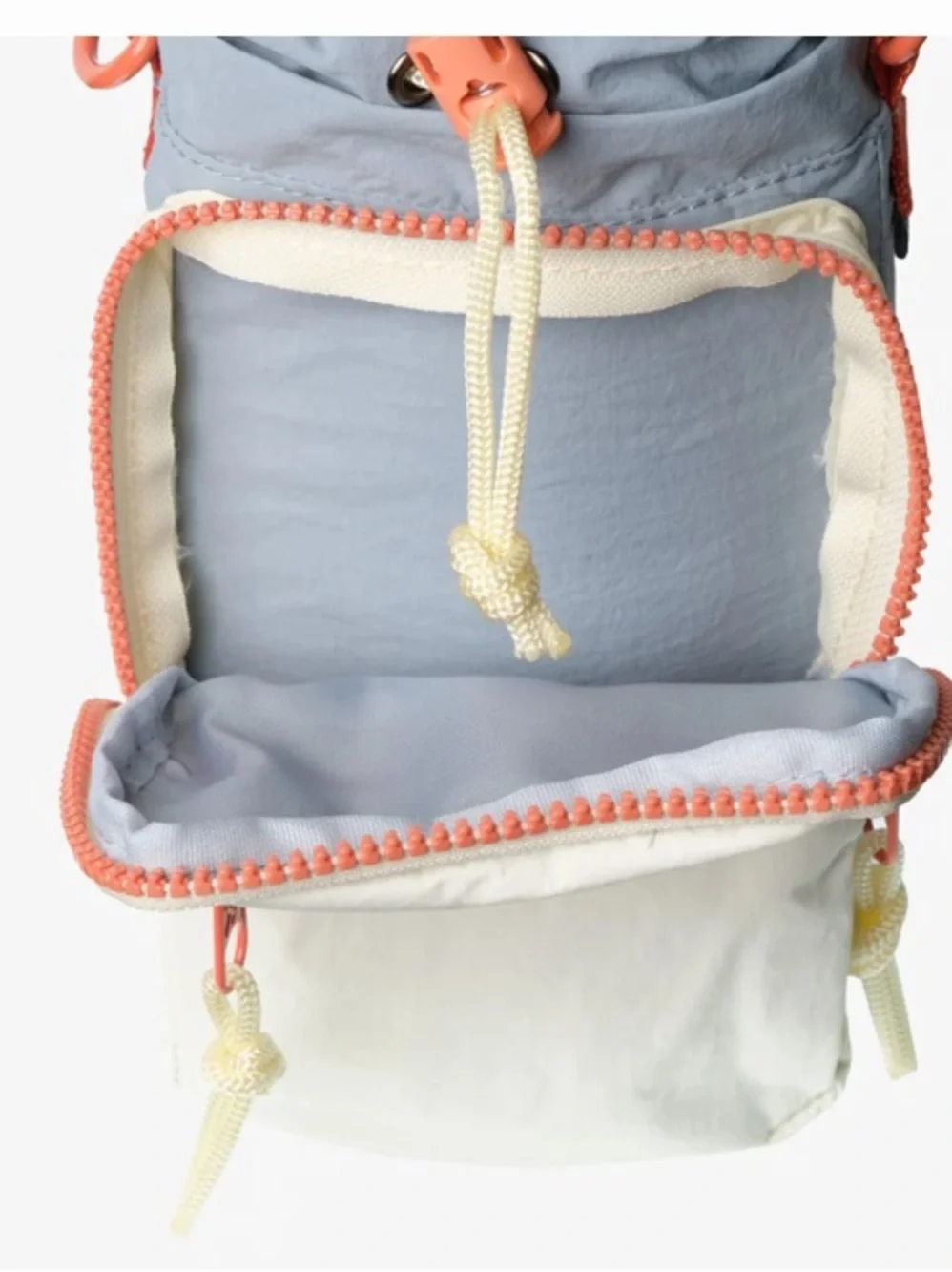 Free people inspired Thread Cream and Light Blue Crossbody Sling 💦